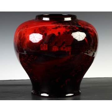 Royal Doulton FlambÃ© Vase