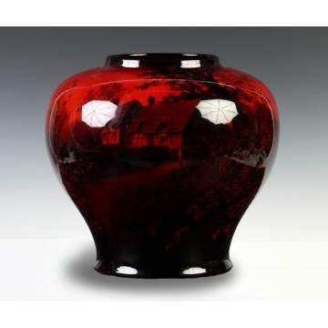 Royal Doulton FlambÃ© Vase