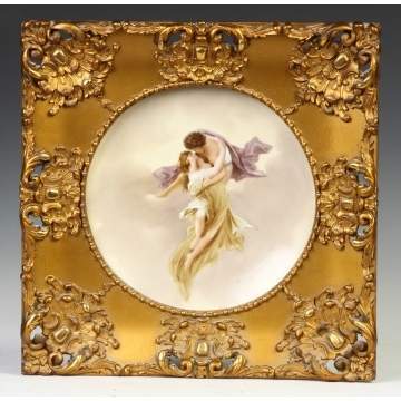 Vienna Hand Painted Porcelain Plate