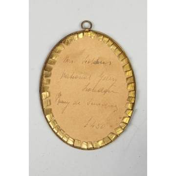 Four Miniatures on Ivory of Ladies