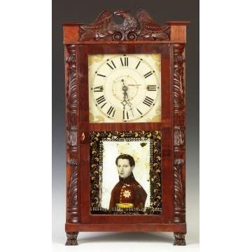 Erastus Hodges Shelf Clock