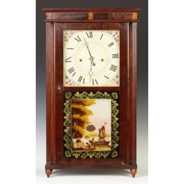 Unusual Norris North & Co. Shelf Clock