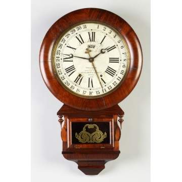 Ansonia Brass & Copper Co., Terry's Patent, Calendar Clock