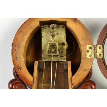 Attr. To Lemuel Curtis, Wood Front Banjo Girandole