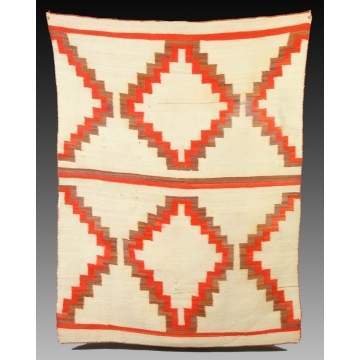 Navajo Wearing Blanket
