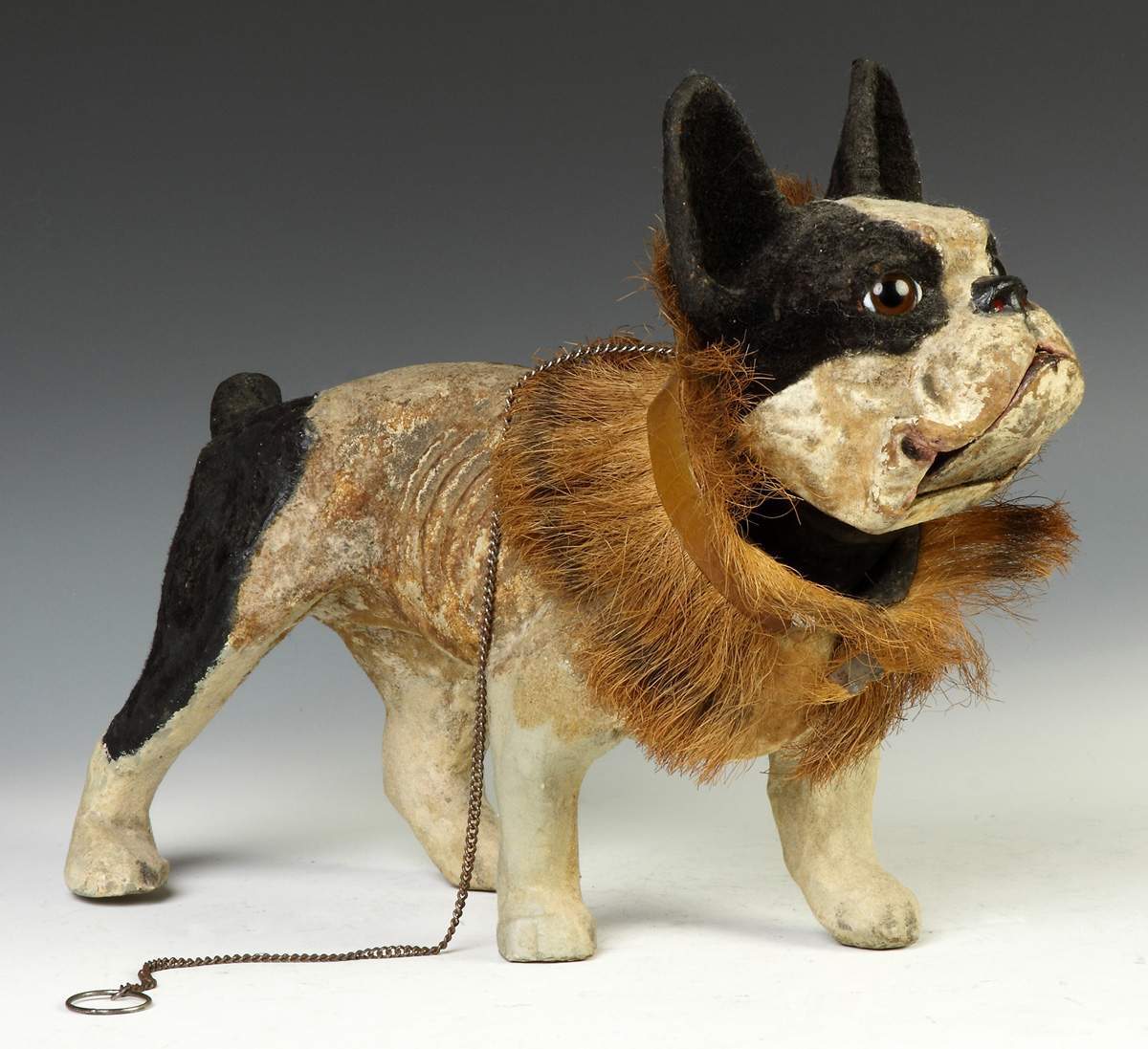 French Paper Mache Bulldog Cottone Auctions