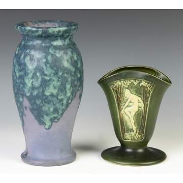 Two Roseville Vases