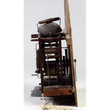 L. Watson Cincinnati, OH Tall case Movement