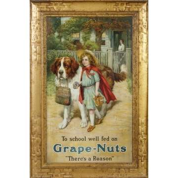 Grape-Nuts Tin Litho