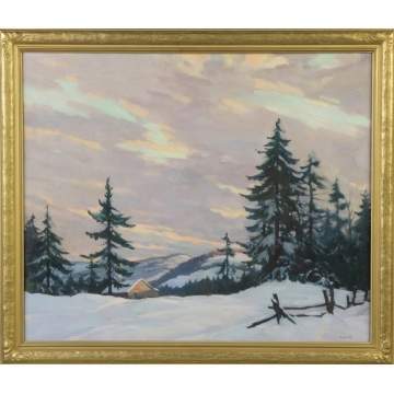 Clifford Ulp (New York, 1885-1957) "Wings of the Morning"