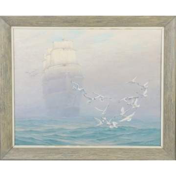 Anton Otto Fischer (American, 1882-1962) "Morning Mist"