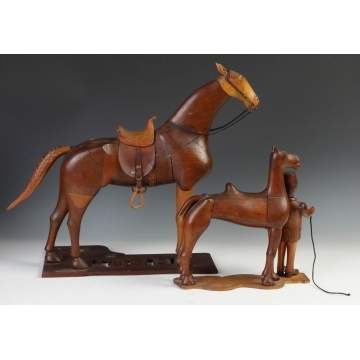 Carved Horse Models