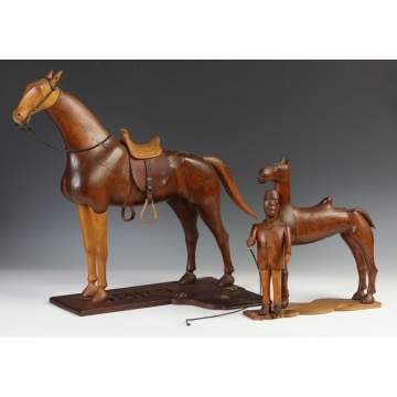 Carved Horse Models