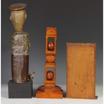Carved Figure, Whimsy Toy & Diorama