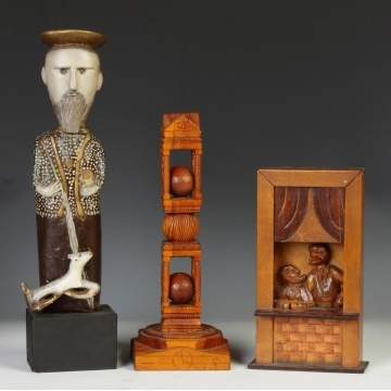 Carved Figure, Whimsy Toy & Diorama