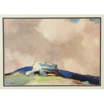 Roy Martel Mason (1886 - 1972) "Old Blue Mill"