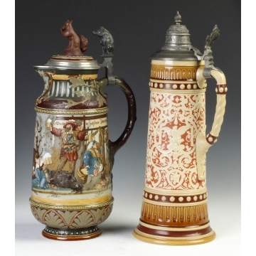 Mettlach Tankards