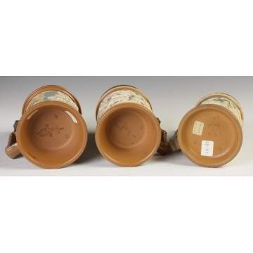 Three Mettlach Steins