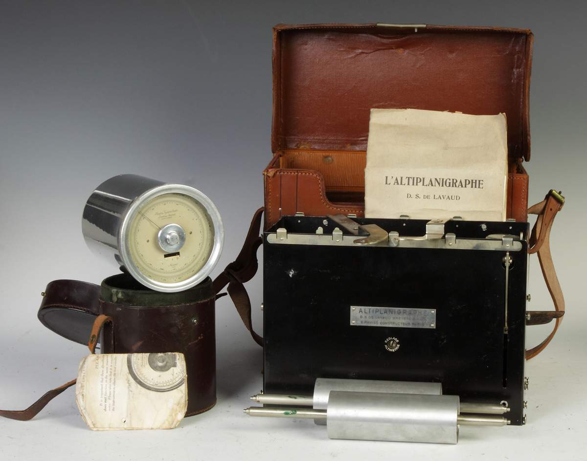 Leveling Aneroid & Altimeter Cottone Auctions