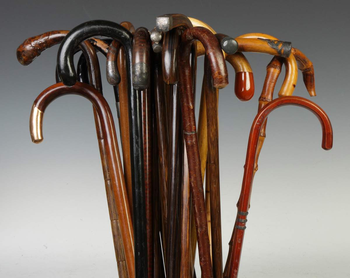 Large Group of Various Canes Cottone Auctions
