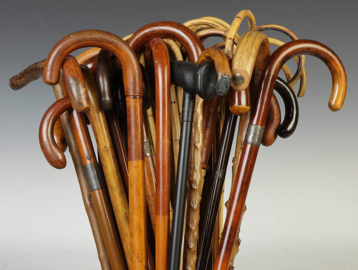 Large Group of Various Canes Cottone Auctions