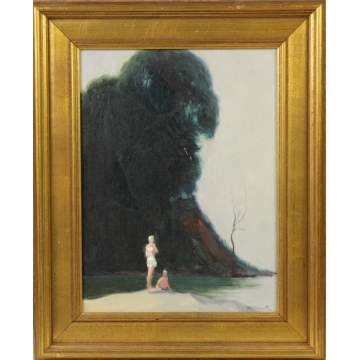 Alling Clements (American, 1891-1957) "September Morn"