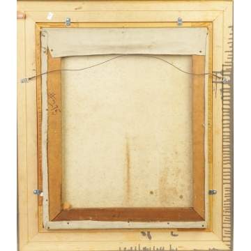 Ruth E. Hoffman (American, 1902-1968) Interior scene w/rose