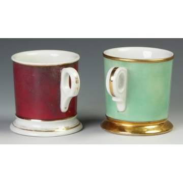 Vintage Butcher Occupational Shaving Mugs