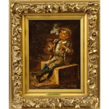 Painting of a young boy 