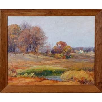 George Renouard (American, 1884-1954) October scene