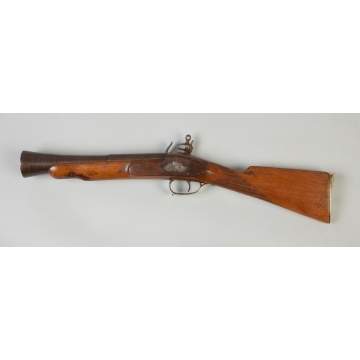 Early Blunderbuss Flint Lock Gun