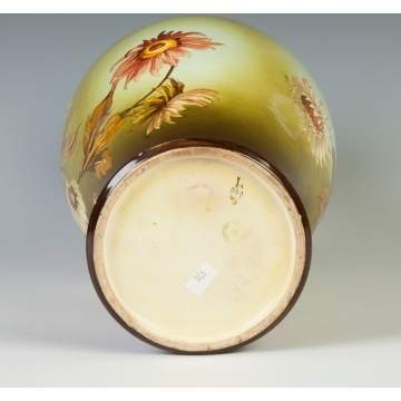 Royal Doulton Hand Painted Floral Vase 