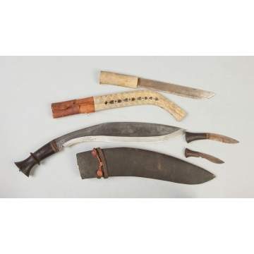 Lepland Dagger & Gurkha Knife