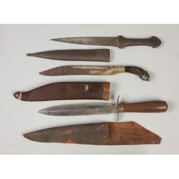 Three Middle Eastern Knives