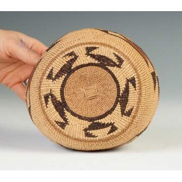 Native American Decorated Basket, Vintage