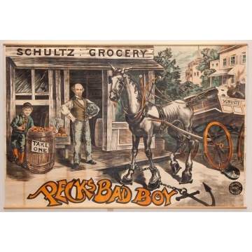 Calhoun Print, Peck's Bad Boy, Schultz Grocery