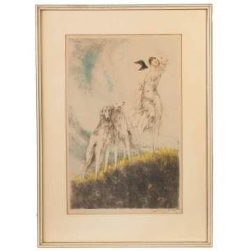 Louis Icart (French 1888-1950) "Joy of Life"