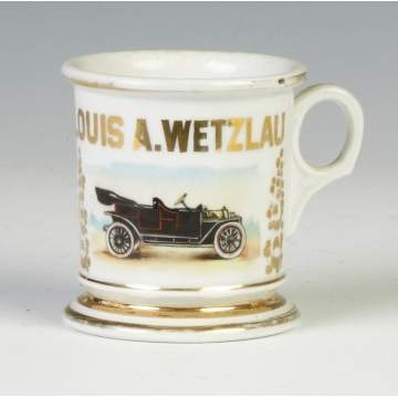 Vintage Occupational Shaving Mug w/Auto