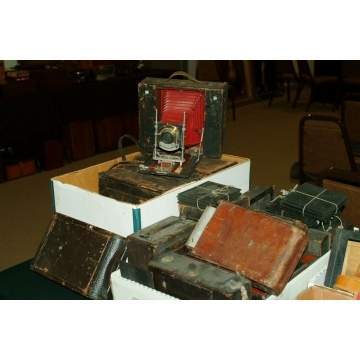 Group of Various Vintage Box Cameras