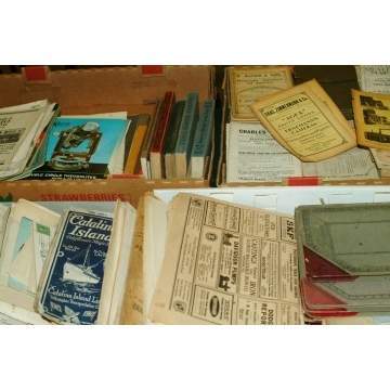 Vintage Books & Advertising Catalogs