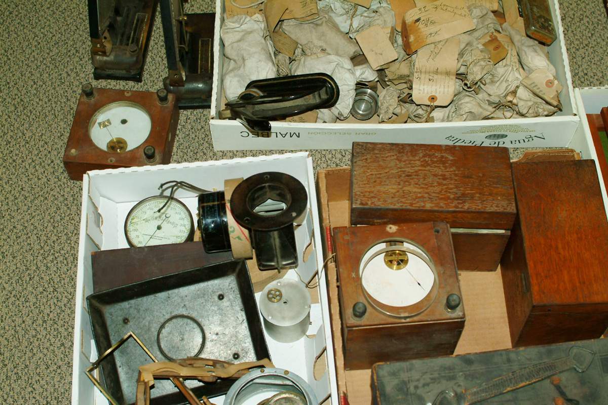 Group of Scientific Instrument Parts Cottone Auctions