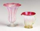 Tiffany Vase & Pitcher