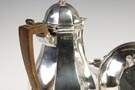 Three Sterling Silver Tea Pots