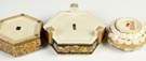 Three Satsuma Covered Boxes