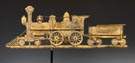 Engine & Tender Copper Weathervane