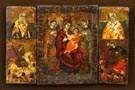 Early Greek Icon Triptych