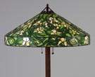 Handel Leaded Glass Iris Floor Lamp