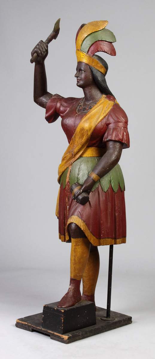 Cigar Store Indian Cottone Auctions