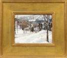 George Gardner Symons (American, 1863-1930) Winter landscape