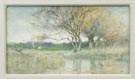 Charles Melville Dewey (American, 1849-1937) "The Verge of Night/Indian Summer"